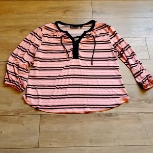 Beautiful Pink Laced Shirt